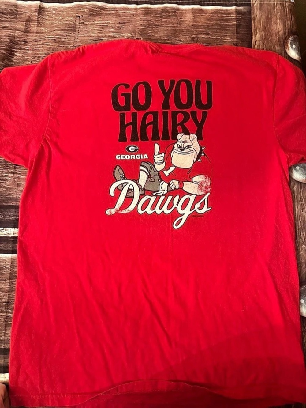 Georgia Bulldogs Graphic Tee Size Large